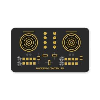 Modern Gold-Tone DJ Controller 2020