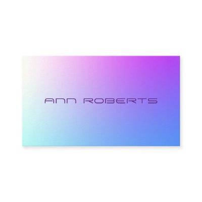 Modern gradient blend blue purple