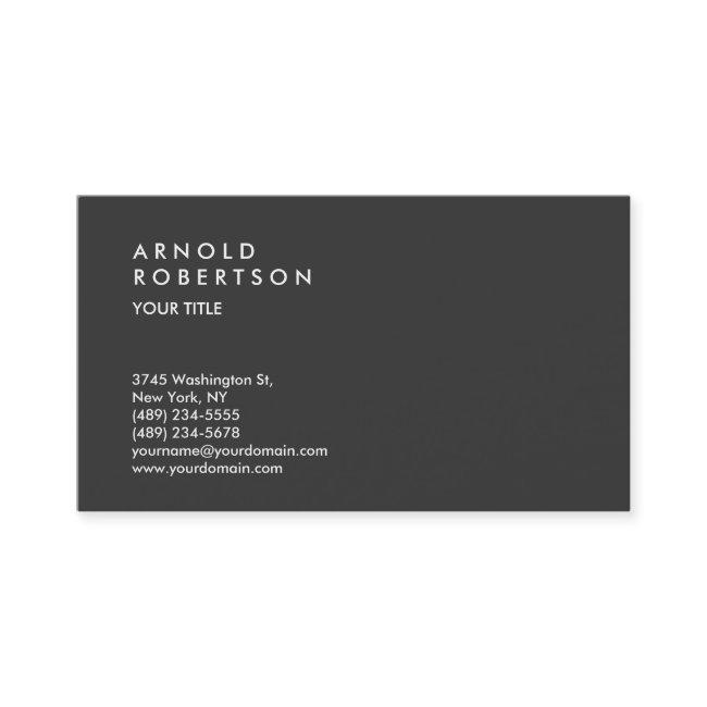 Modern Gray Trendy Professional