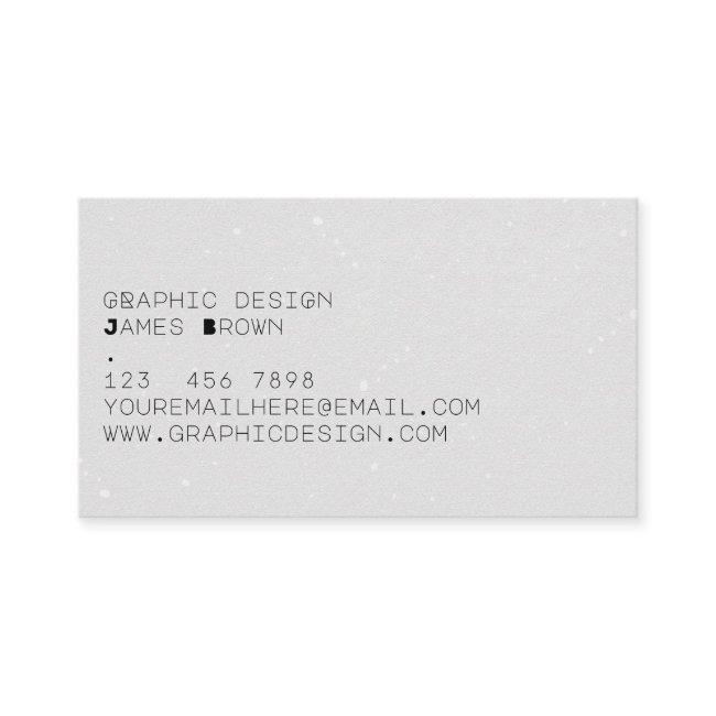 Modern Gray Typographical Simple