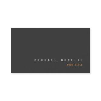 Modern Grey Color Professional