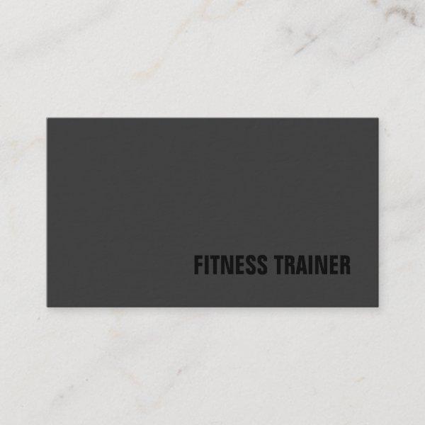 Modern Grey Fitness Trainer Sport Thick