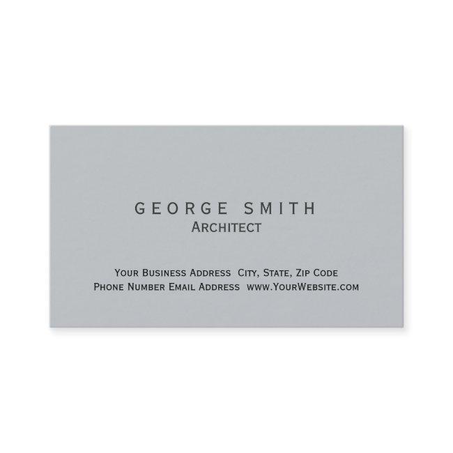 Modern Grey Simple Plain Standard