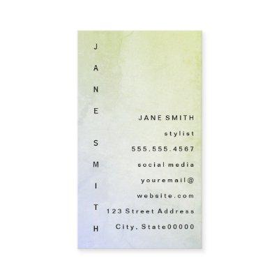 Modern Grunge with Vertical Text