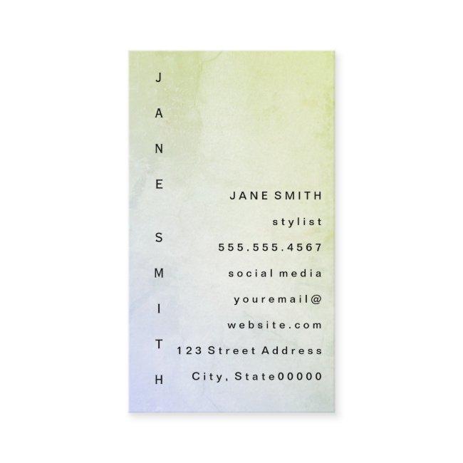 Modern Grunge with Vertical Text