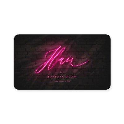 Modern Hairstylist Hot Pink Neon