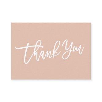 MODERN HAND LETTERED Thank you for your purchase Enclosure Card
