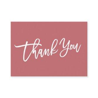 MODERN HAND LETTERED Thank you for your purchase Enclosure Card