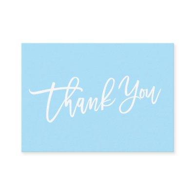 MODERN HAND LETTERED Thank you for your purchase Enclosure Card