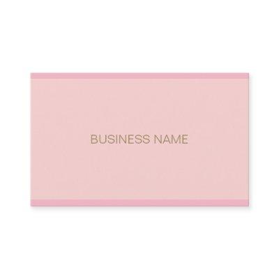 Modern Hand Script Text Template Elegant Pink Gold