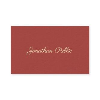 Modern Handwriting Name Template Premium Thick
