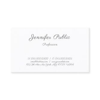 Modern Handwriting Stylish Simple Template Trendy