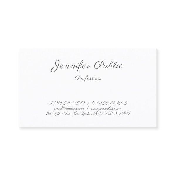 Modern Handwriting Stylish Simple Template Trendy