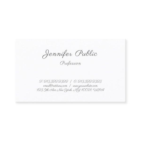 Modern Handwritten Elegant Minimalist Template