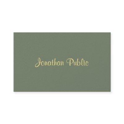 Modern Handwritten Professional Luxury Template