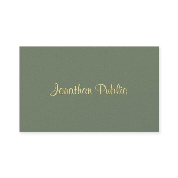 Modern Handwritten Professional Luxury Template