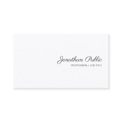 Modern Handwritten Script Name Simple Template