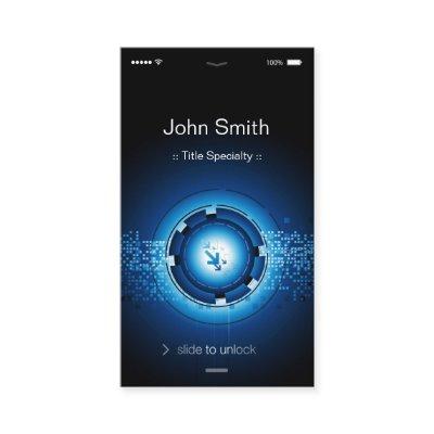 Modern Hi Tech  - iPhone iOS Flat Design