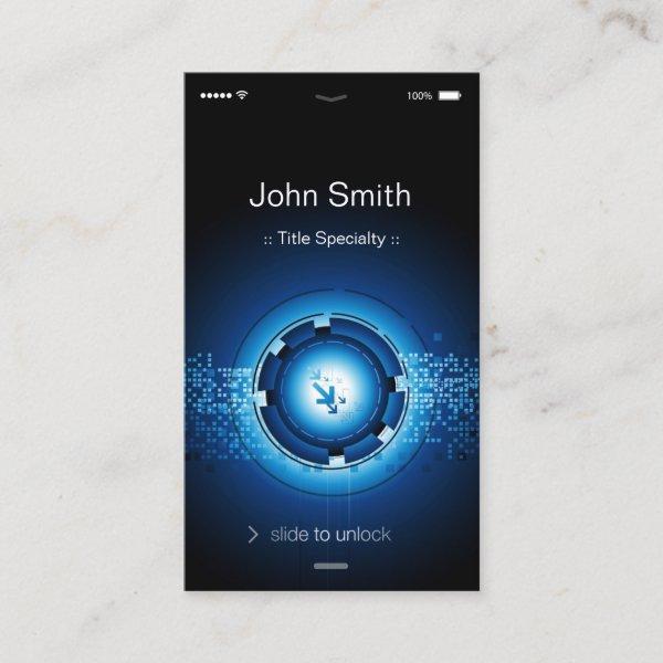 Modern Hi Tech  - iPhone iOS Flat Design