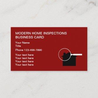 Modern Home Inspection