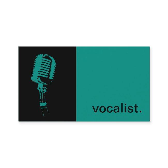 Modern Icon Silhouette - vocalist | black/grey
