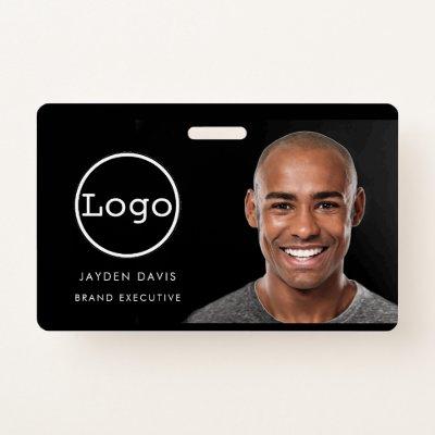 Modern ID Card | Logo Photo Business Employee ID B Badge