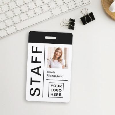 Modern ID for Company Staff with Photo and Logo | Badge