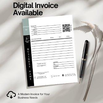 Modern Invoice Sales Receipt Small