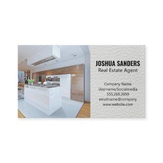 Modern Kitchen | Leather Background