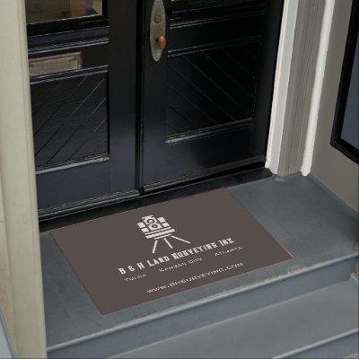 Modern Land Surveyor Business   Doormat