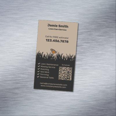 Modern Landscaping - Lawn Care  Magnet