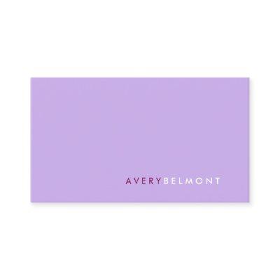 Modern Lavender Professional  Minimalistic