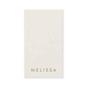 Modern light beige brown minimalist vertical