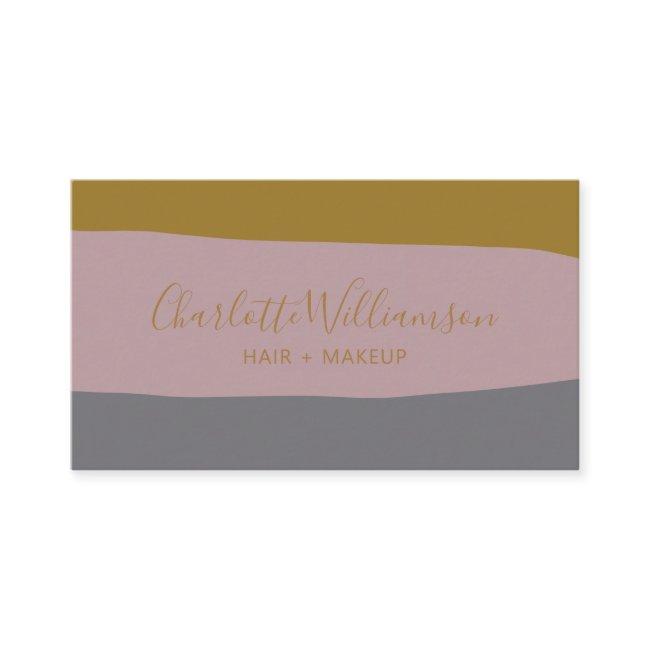 Modern Lilac and Gold Chic Elegant Monogram
