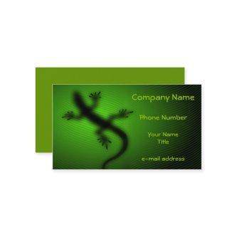 Modern Lizard Silhouette