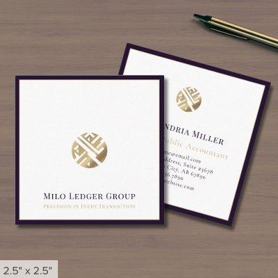 Modern Luxury Border Frame Square