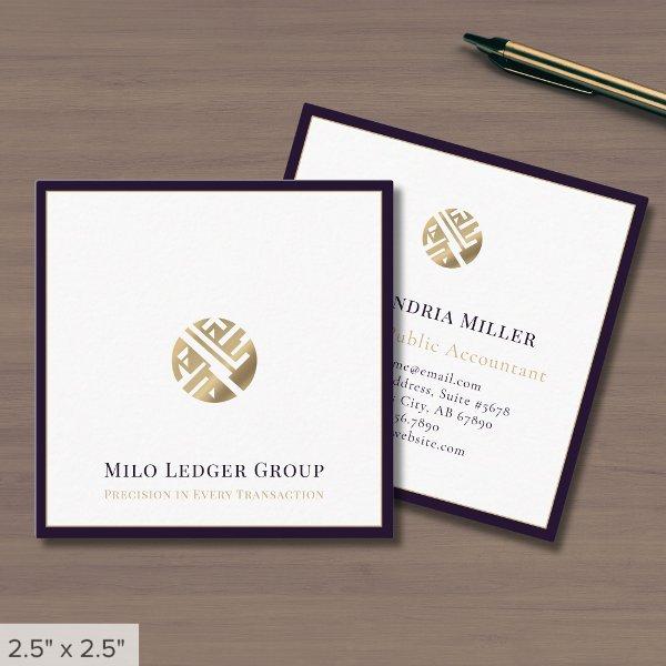 Modern Luxury Border Frame Square