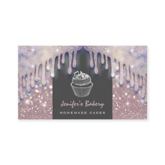 Modern luxury glittery cute cupcake bakery