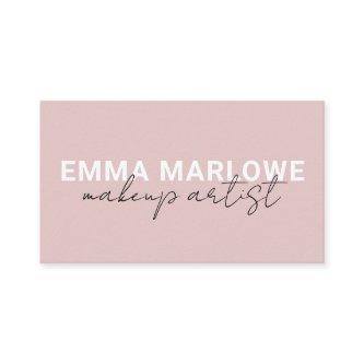 Modern Makeup Artist Smoky Blush Pink