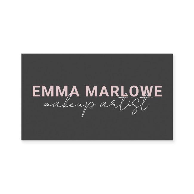 Modern Makeup Artist Smoky Pink Black