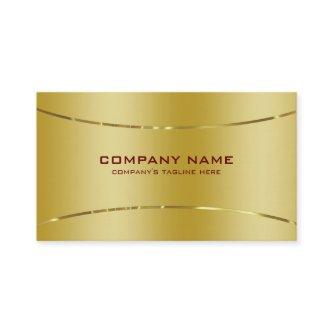 Modern Metallic Faux Gold Background