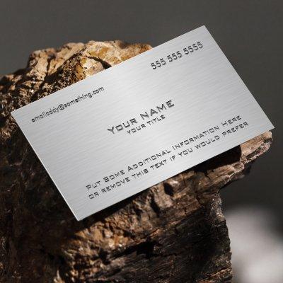 Modern Metallic Texture Print