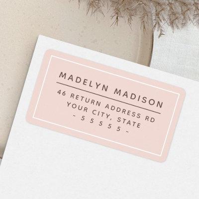 Browse Pastel Light Blush Pink Brown Themed Business Cards – Card Bee
