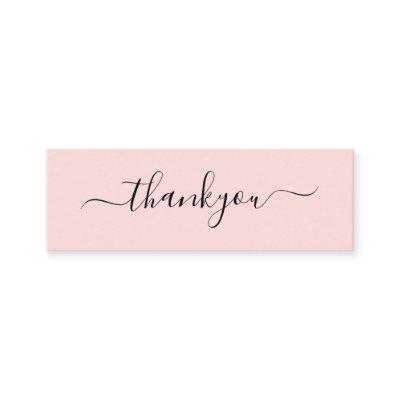 Modern Minimal Business Thank You For Order Insert