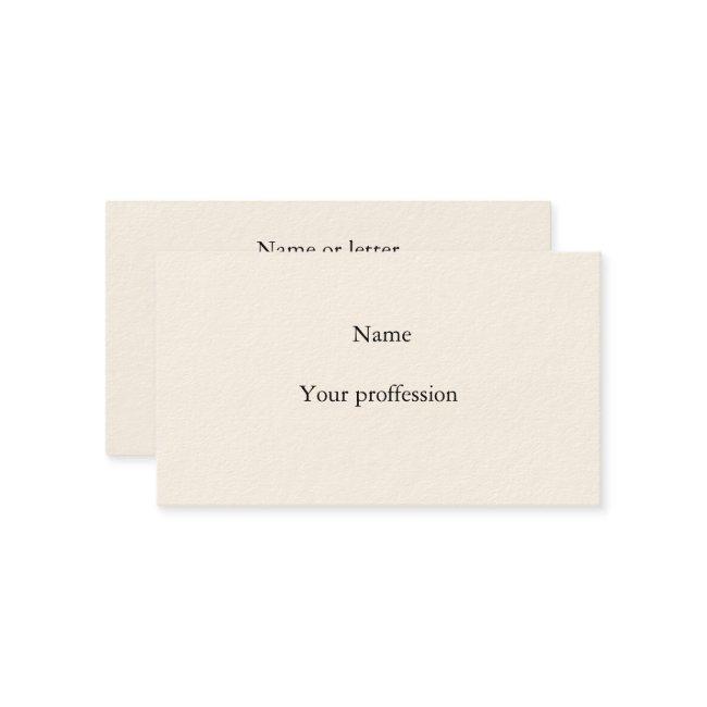 Modern minimal cream ivory
