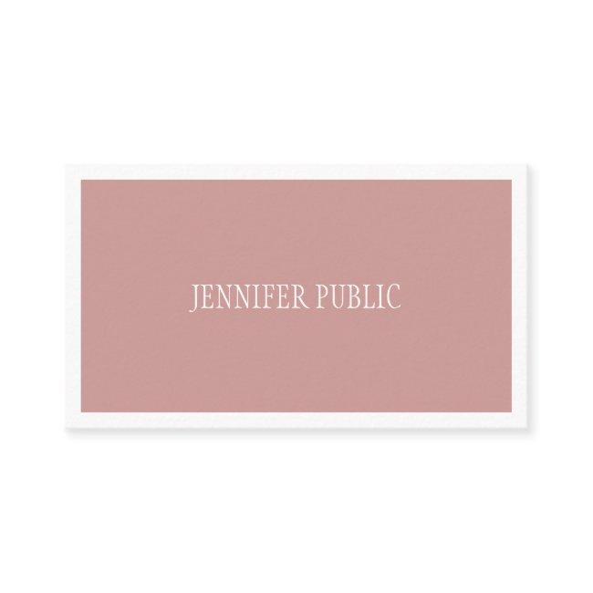 Modern Minimal Design Simple Plain Elegant Trendy
