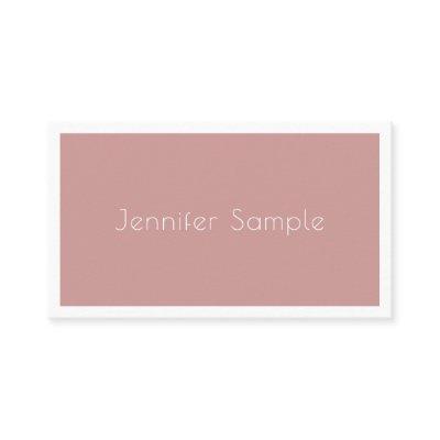 Modern Minimal Design Sleek Plain Elegant Trendy