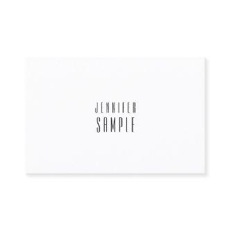 Modern Minimal Design Sophisticated Smart Plain