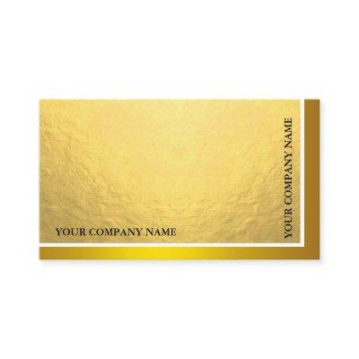 Modern Minimal Metal Sheen & Foil Gold