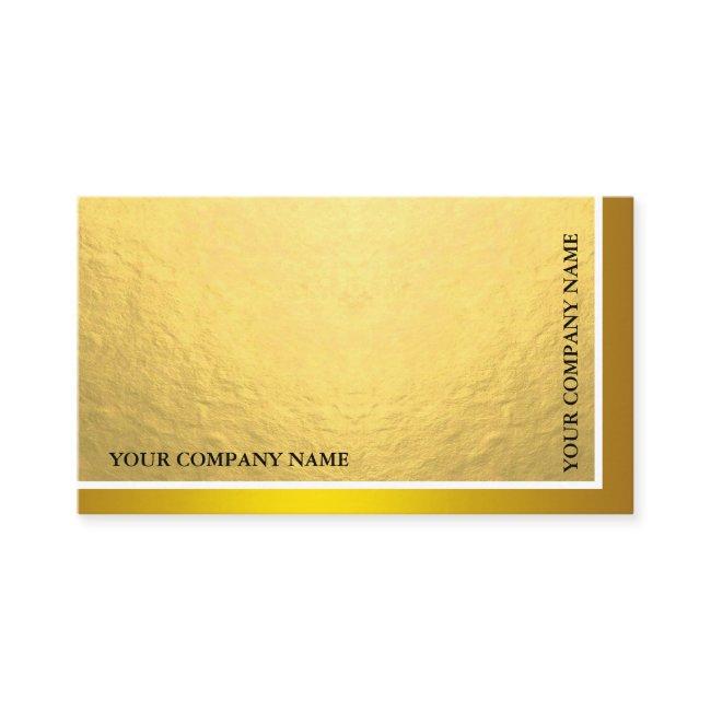 Modern Minimal Metal Sheen & Foil Gold
